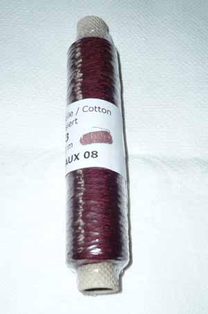 Franks Cotton - Thread 20/3 Bordeaux 08